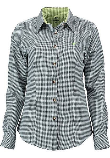 OS Trachten Trachtenbluse Ututu Langarmbluse mit Hirsch-Stickerei auf der B günstig online kaufen