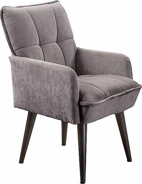 exxpo - sofa fashion Esszimmerstuhl "Mocca" () Armlehnenstuhl, bequem gepol günstig online kaufen