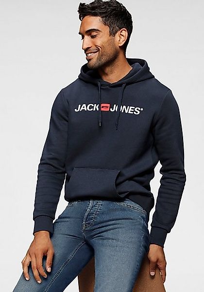 Jack & Jones Kapuzensweatshirt Logo Hoodie Oldschool günstig online kaufen