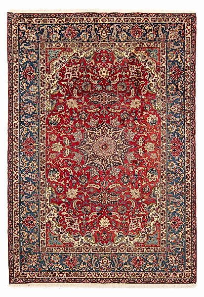 morgenland Orientteppich »Perser - Isfahan - Premium - 377 x 271 cm - rot«, günstig online kaufen