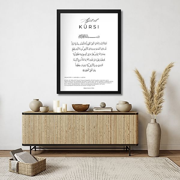Egn Home Poster Islamisches Wandbild Ayet-el günstig online kaufen
