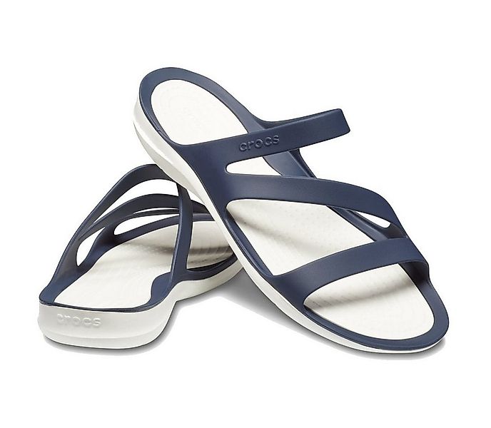 Crocs Sandale Swiftwater navyblau/weiss Damen - 1 Paar Badeschuh günstig online kaufen