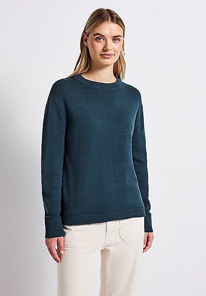STREET ONE Strickpullover im soften Baumwoll-Mix günstig online kaufen