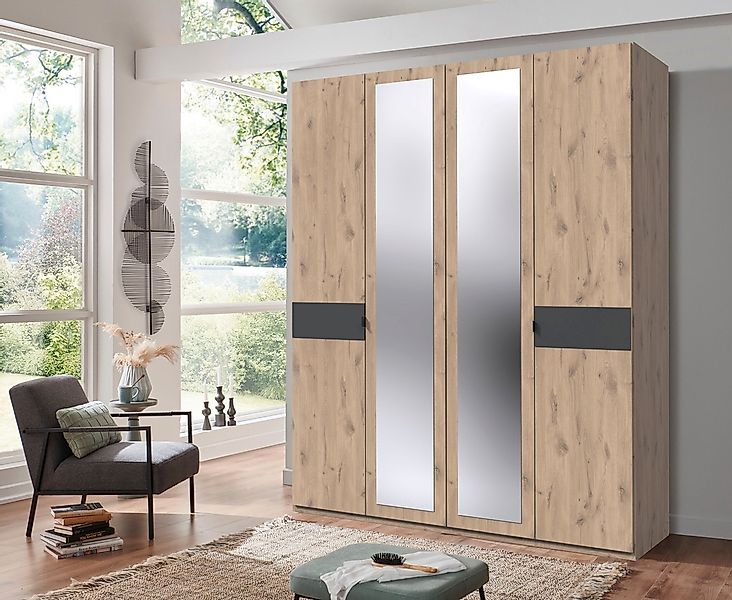 Wimex Drehtürenschrank "Budapest", mit Spiegel, wahlweise 180 oder 225cm br günstig online kaufen