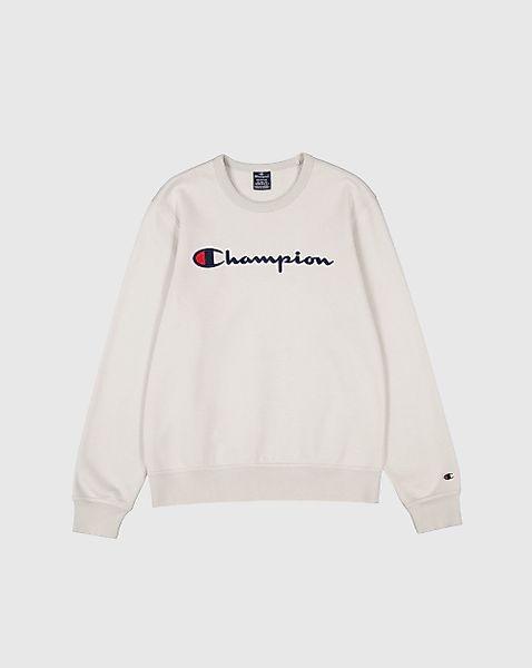 Champion Sweatshirt Crewneck Herren Sweatshirt creme-weiß günstig online kaufen