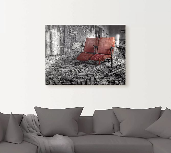 Artland Wandbild »Lost Place - Zusammen«, Architektonische Elemente, (1 St. günstig online kaufen