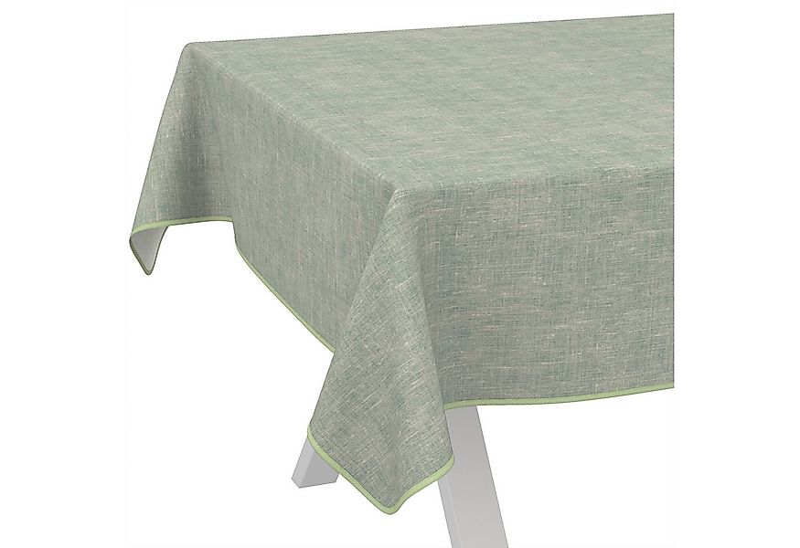 ANRO Tischdecke Alica Leinen Melliert Tischwäsche (Einzelstück 1-tlg), wass günstig online kaufen