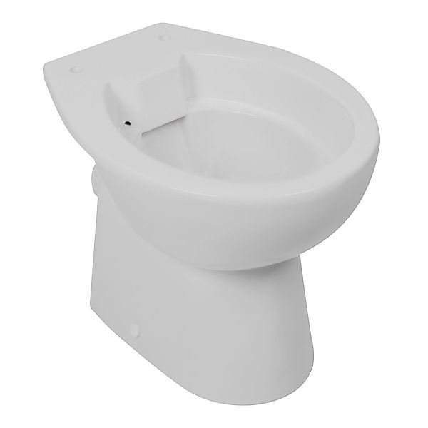 Calmwaters Stand-WC Spülrandlos Abgang Waagerecht Tiefspüler Manhattan-Grau günstig online kaufen