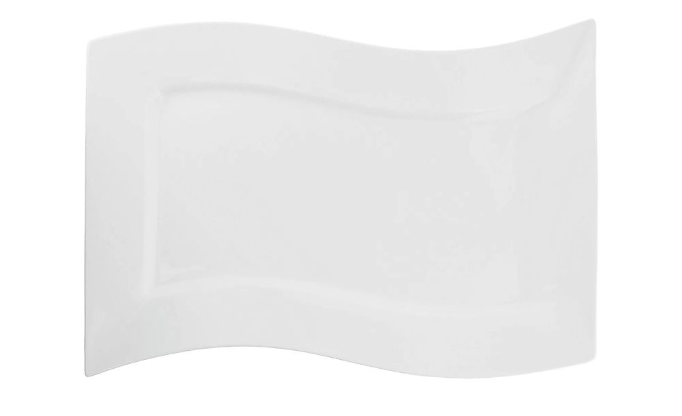 KHG Servierplatte - weiß - Porzellan - 28 cm - 3,8 cm - Sconto günstig online kaufen