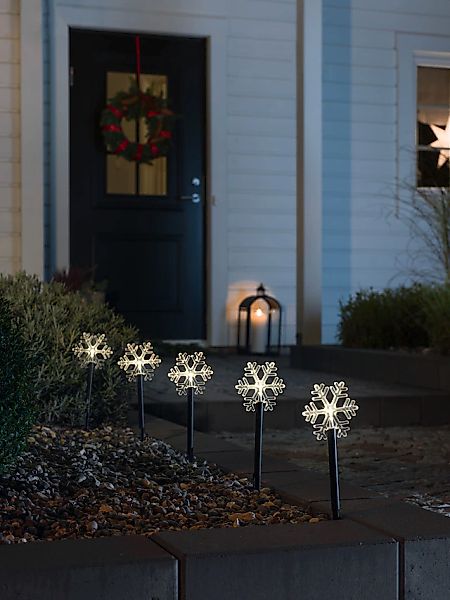 KONSTSMIDE LED Gartenleuchte »Weihnachtsdeko aussen«, 5 flammig, Leuchtmitt günstig online kaufen