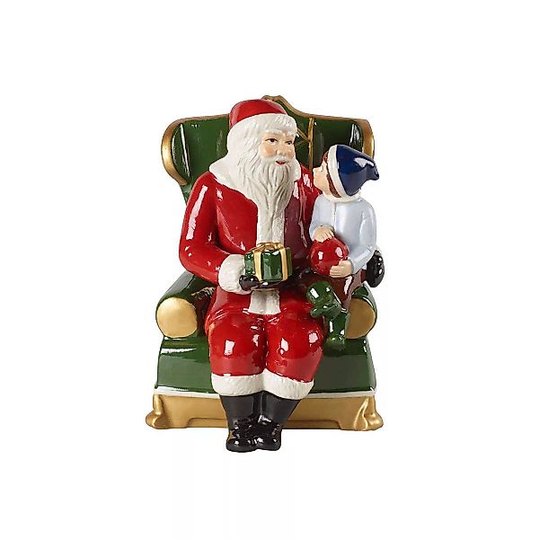 Villeroy & Boch Christmas Toys Santa auf Sessel - mit Spieluhr 'We wish you günstig online kaufen
