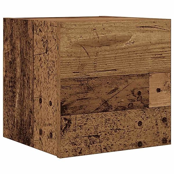 vidaXL TV-Wandschrank Altholz-Optik 30,5x30x30 cm 856412 günstig online kaufen