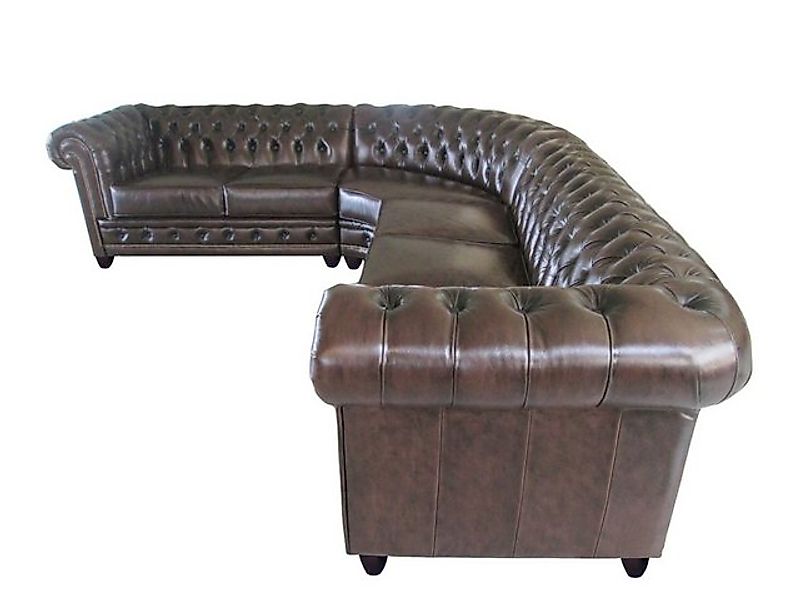 Salottini Chesterfield-Sofa XL Chesterfield Arsenal Wohnlandschaft Ecksofa günstig online kaufen