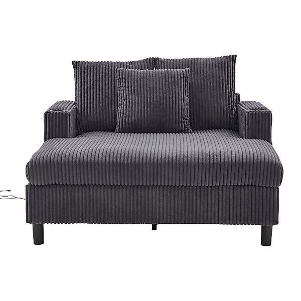 LVHOM Polsterliege XXL Relaxsessel mit LED-Licht günstig online kaufen