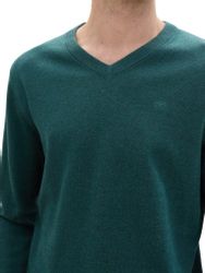 TOM TAILOR Sweatshirt Basic V-Neck Knit günstig online kaufen