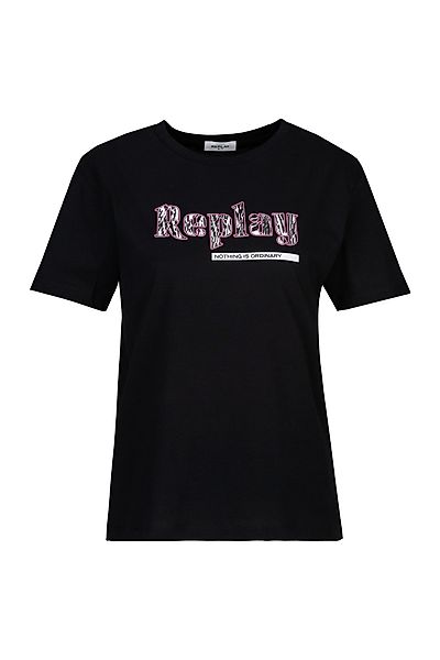 Replay T-Shirt COTTON JERSEY günstig online kaufen