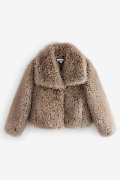Next Fellimitatjacke Kurze Jacke aus Kunstfell günstig online kaufen