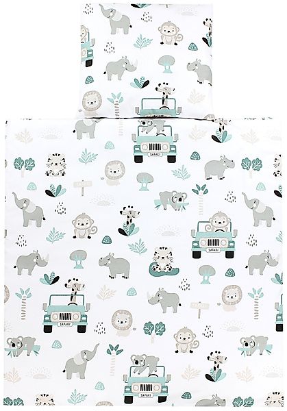 TupTam Babybettwäsche Baby Wiegenset 4-teilig Bettwäsche-Set: günstig online kaufen