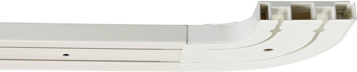 GARESA Gardinenschiene "Kunststoffschiene CREDO" 2 läufig-läufig Wunschmaßl günstig online kaufen