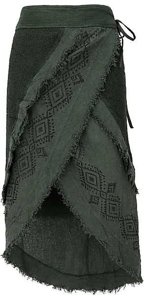 Guru-Shop Minirock Goa Wickelrock, Tribal Lagenlook günstig online kaufen