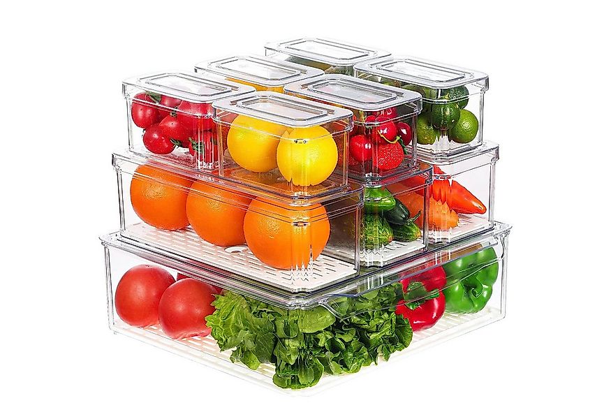 Comfy Mate Küchenorganizer-Set Küchenorganizer-Set Kühlschrank Organizer 10 günstig online kaufen