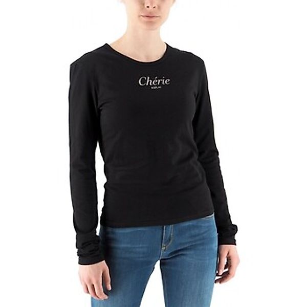 Replay  T-Shirts & Poloshirts Schwarzes Langarm-T-Shirt günstig online kaufen