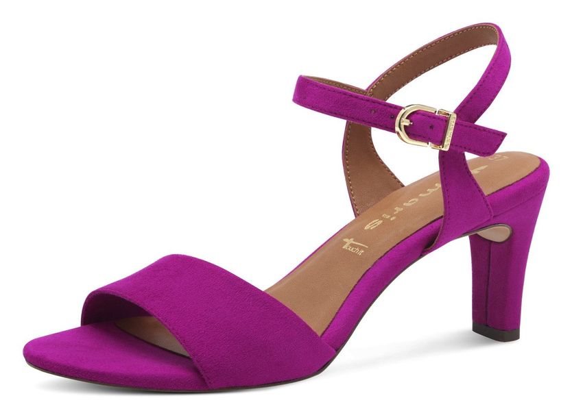 Tamaris Sandalette, Trichterabsatz, Abendschuh mit verstellbarem günstig online kaufen