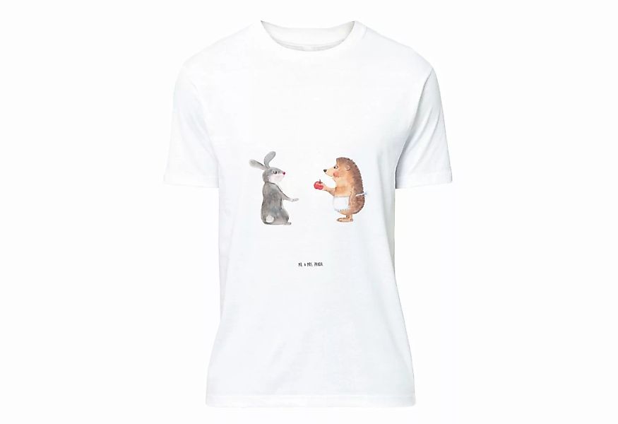 Mr. & Mrs. Panda T-Shirt Liebe ist nie ohne Schmerz - Weiß - Geschenk, Lieb günstig online kaufen