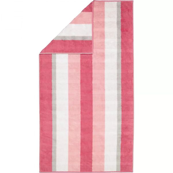 Cawö Handtücher Noblesse Stripe 1087 - Farbe: altrosa - 22 - Duschtuch 80x1 günstig online kaufen