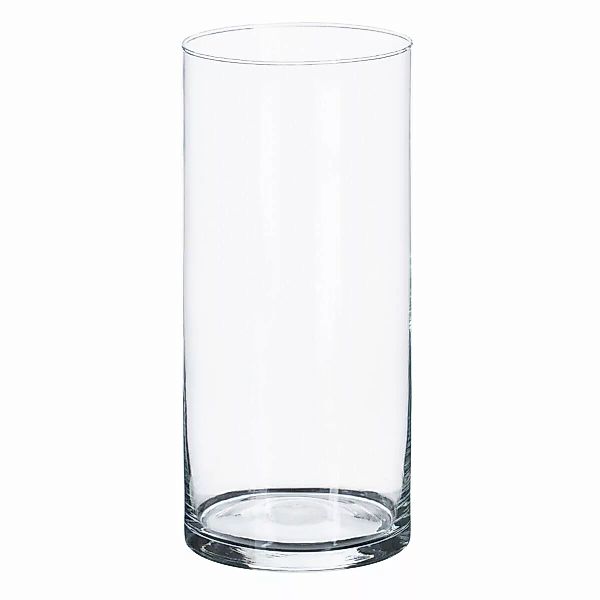 Vase Kristall Durchsichtig 12 X 12 X 30 Cm günstig online kaufen