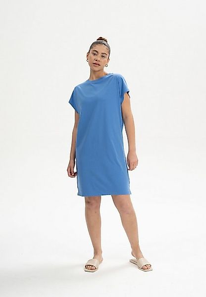 MELA Shirtkleid T-Shirt Kleid SUNEA Fein gerippter Kragen günstig online kaufen