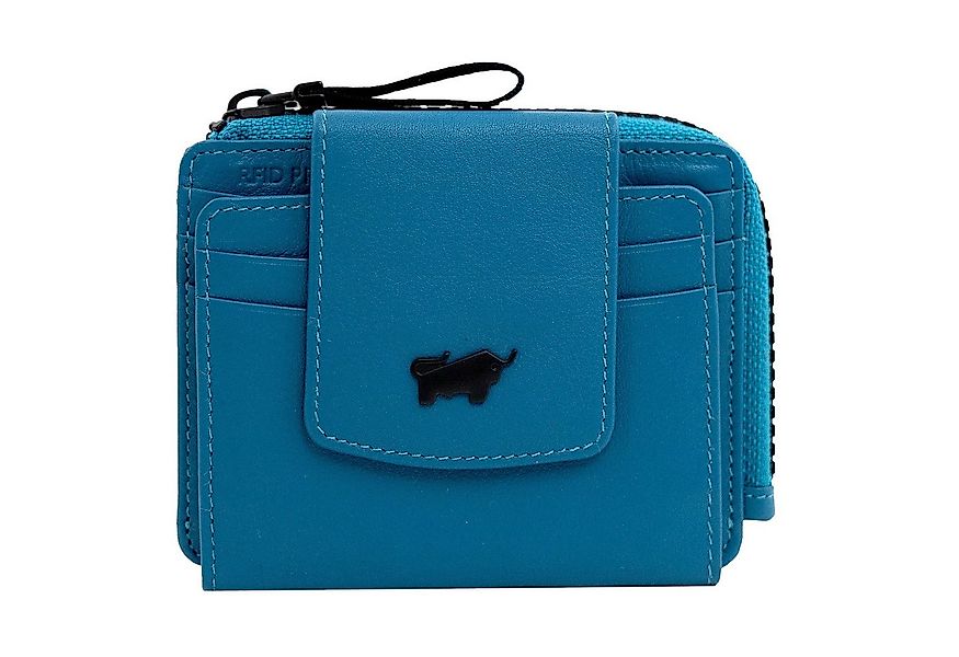 Braun Büffel Geldbörse CAPRI RFID Kartenbörse 8CS ocean günstig online kaufen
