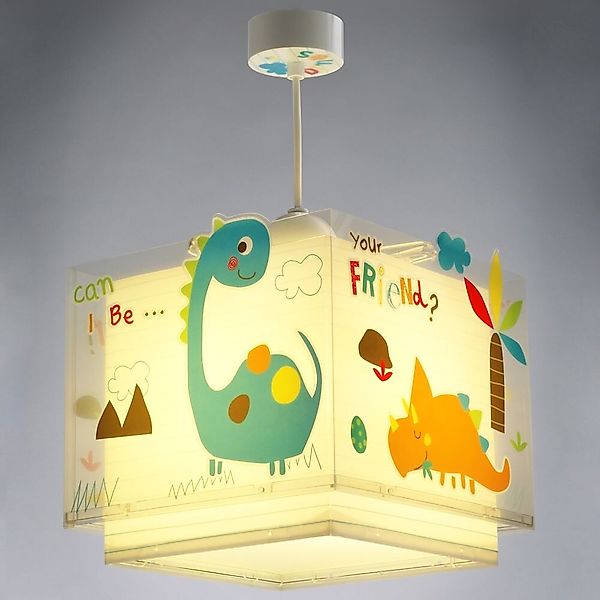 Kinderzimmer Pendelleuchte Dinos E27 günstig online kaufen