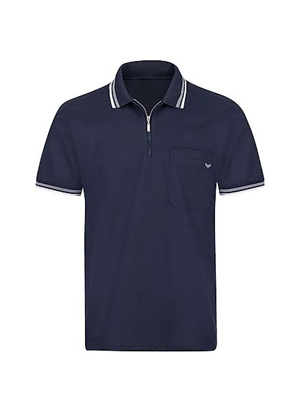Trigema Poloshirt TRIGEMA Poloshirt mit Reißverschluss günstig online kaufen