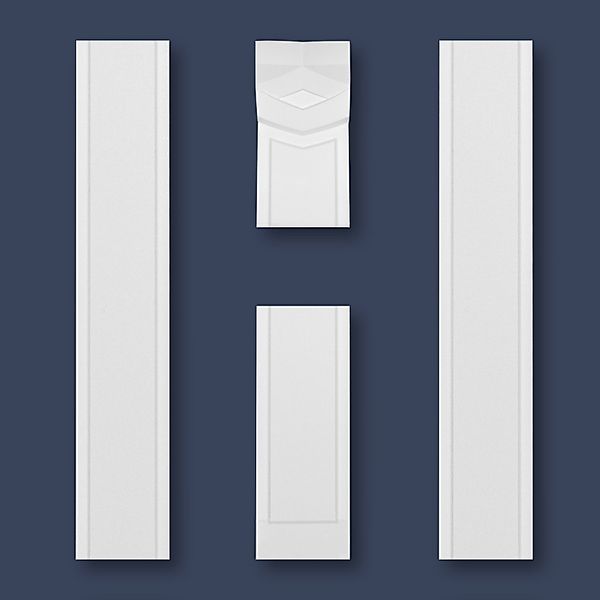 marbet design Wanddekoobjekt PL-03 (Pilaster Styropor günstig online kaufen