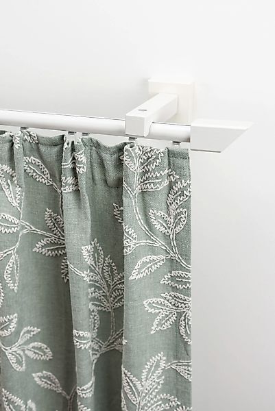 GARESA Gardinenschiene "Cubus, Quadros Innenlauf" 1 läufig-läufig Wunschmaß günstig online kaufen