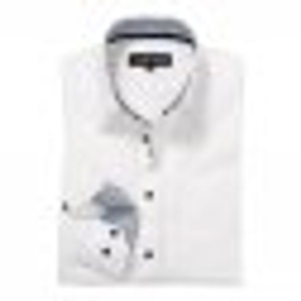 Stretchhemd mit Kontrasten günstig online kaufen