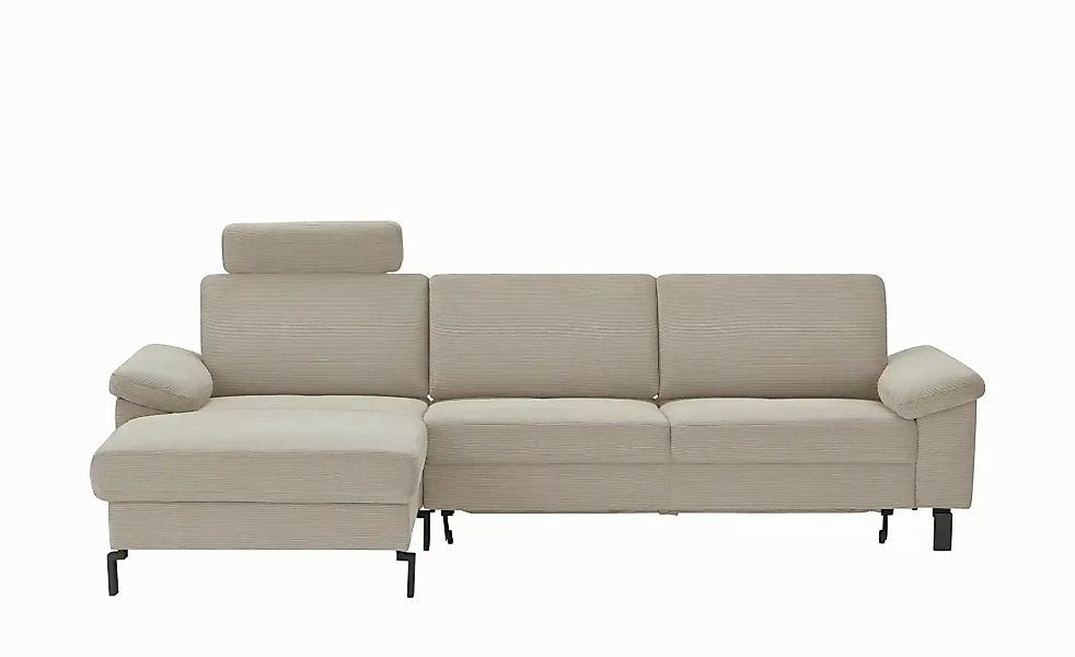 Max Schelling Ecksofa Feincord Maximum Move ¦ beige ¦ Maße (cm): B: 284 H: günstig online kaufen