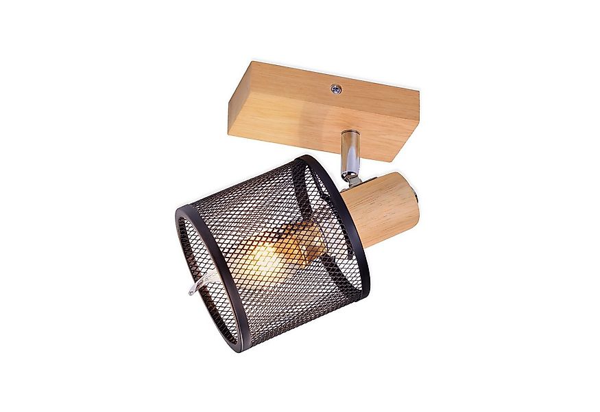 ZMH Deckenstrahler 1 Flammig Deckenleuchte Schwenkbar 350° für Wohnzimmer H günstig online kaufen