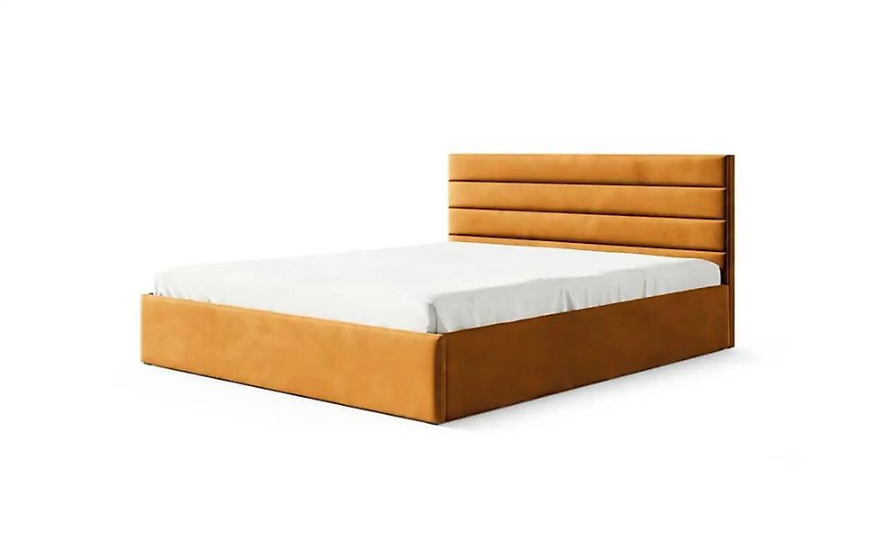 Polsterbett 200x200 Grün   ¦ gelb ¦ Maße (cm): B: 129 H: 85 Betten > Polste günstig online kaufen