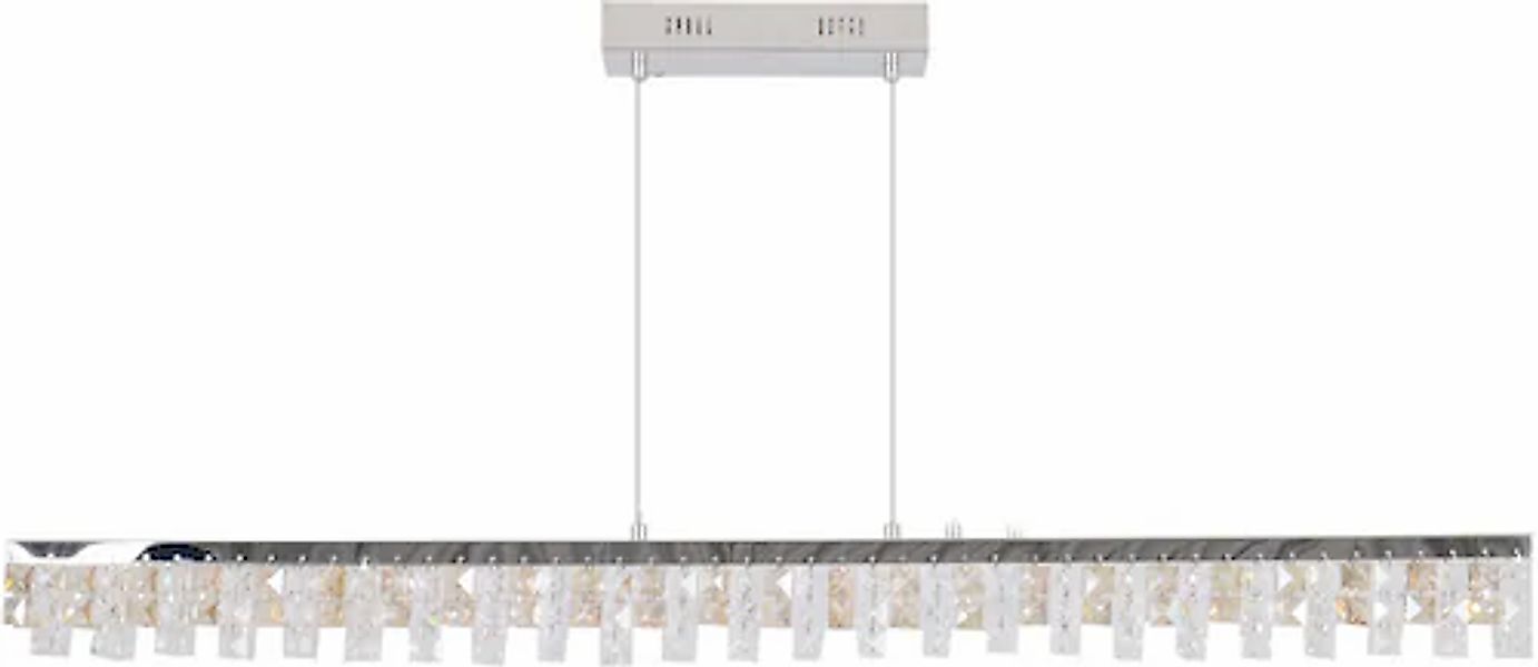näve LED Pendelleuchte »Diamonds« LED-Board 1 Stk. Warmweiß LED Hängelampe, günstig online kaufen