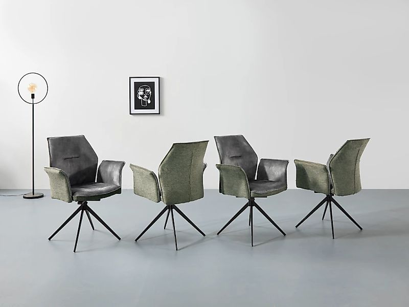 HELA Esszimmersessel "SUSANNE" Set, Esszimmerstuhl, Drehstuhl, 1 oder 4 Stü günstig online kaufen