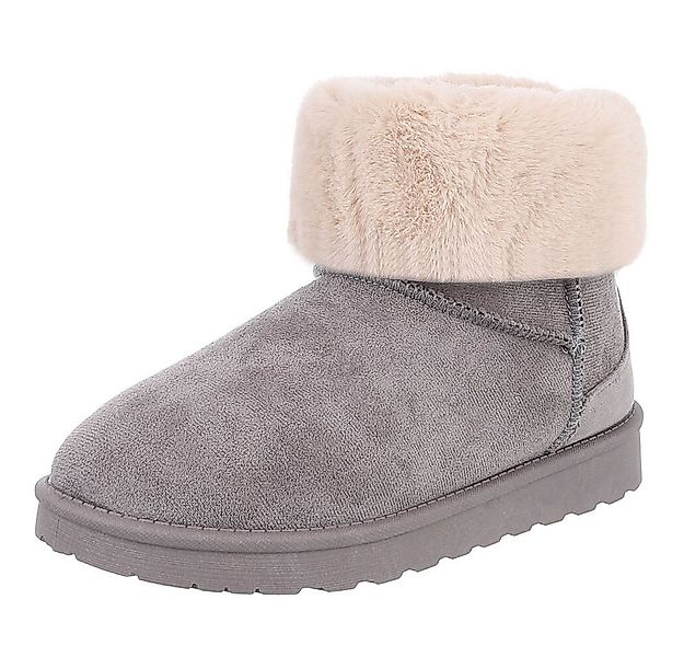 Ital-Design Damen Snowboots Freizeit Snowboots (88460394) Flach Flache Stie günstig online kaufen