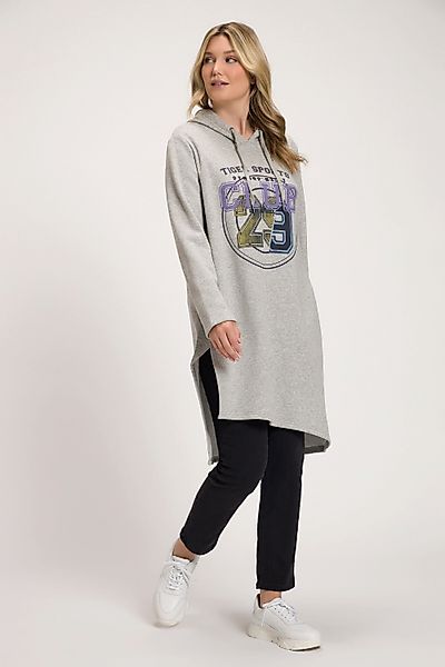 Ulla Popken Jerseykleid Sweatkleid A-Linie Kapuze günstig online kaufen