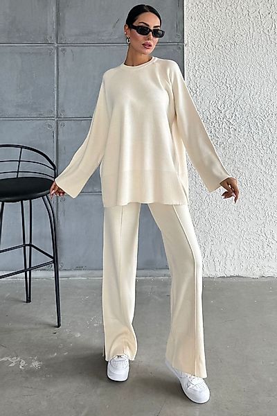 WOMAN VISION Blusentop Damen Navy Strickhose günstig online kaufen