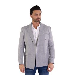 Denim Distriqt Sakko Feiner Herren Zweireiher günstig online kaufen