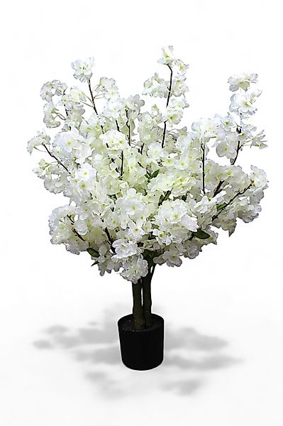 Kunstpflanze künstliche Kirschblüte Kunstbaum Zimmerpflanze Deko günstig online kaufen