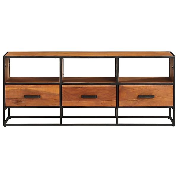 Tv-schrank 110x30x45 Cm Massivholz Akazie günstig online kaufen