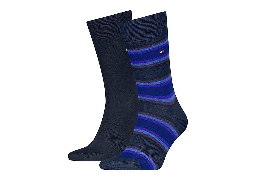 Tommy Hilfiger Socken TH MEN SOCK 2P GRADIENT STRIPE (2er Pack) günstig online kaufen