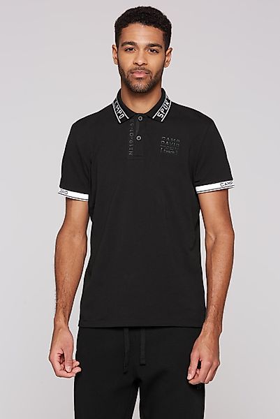 CAMP DAVID Poloshirt mit Seitenschlitze günstig online kaufen